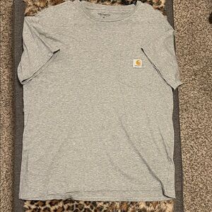 Carhartt WIP Light Gray Short Sleeve Tee